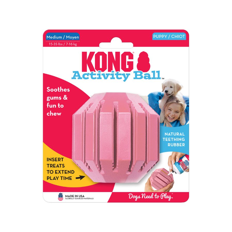 Kong puppy activity ball Medium, , large image number null